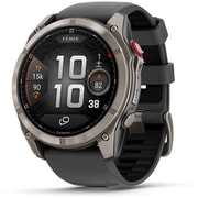 fenix 8 Pro（フェニックス 8 プロ）Sapphire AMOLED 51mm Ti / Graphite シリコンバンド LTE 心電図（ECG）アプリ Suica対応 GPSスマートウォッチ 010-03199-31