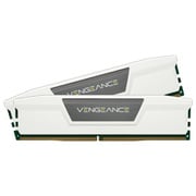 メモリ VENGEANCE DDR5 UDIMM 6400MT/s 32GB(16GB×2) CL36-48-48-104 1.35V Intel XMP & AMD EXPO White CMK32GX5M2B6400Z36W