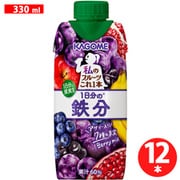 私のフルーツこれ一本 1日分の鉄分 330ml×12本