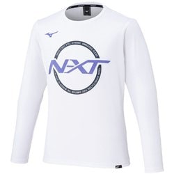N-XT Tシャツ(長袖) ユニセックス カットソー ホワイト（01） Sサイズ 32JAC740