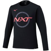 N-XT Tシャツ(長袖) ユニセックス カットソー ブラック（09） XLサイズ 32JAC740