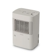 温度調節・人感センサー付き 足元ヒーター まめポカ ホワイト SH-T251