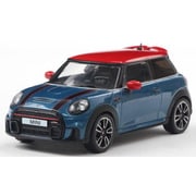 S4315003 1/43 ミニ クーパー ジョンクーパーワークス 2023 ブルー/レッドルーフ [ダイキャストミニカー]
