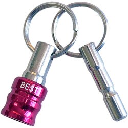 BEST ビットホルダー キーアダプター付 赤 BTH-2R