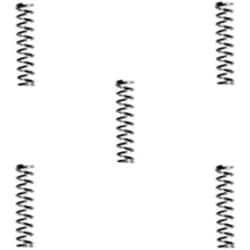 ステンレスニッパー用交換バネ 5個入 #9