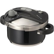 両手圧力鍋 orth Plus（オースプラス）3.5L ブラック IH対応 ガス火対応 670014