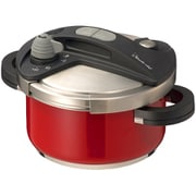 両手圧力鍋 orth Plus(オースプラス)3.5L レッド IH対応 ガス火対応 670045
