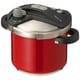 両手圧力鍋 orth Plus（オースプラス）5.0L レッド IH対応 ガス火対応 670106