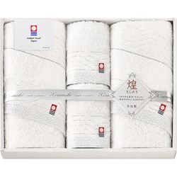 今治 きらめき フェイスタオル×2、ハンドタオル×2 IMT8400