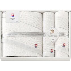 今治 きらめき バスタオル×1、フェイスタオル×1、ハンドタオル×1 IMT8500