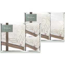 今治 グレイスト バスタオル×2、フェイスタオル×3 IGY26800