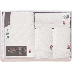 今治 タオル バスタオル×1、フェイスタオル×2、ハンドタオル×1 IHK25500