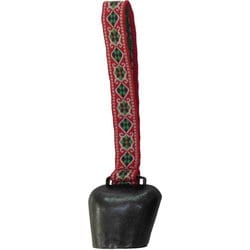 カウベル 熊鈴 熊よけ鈴 レッド R-25