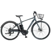 電動アシスト自転車 オフィスプレスeBAA-Q 700×38C 外装7段変速 メタルグレー 174747002