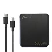 モバイルバッテリー 5000mAh PD20W対応 MB-MIN5000 BK