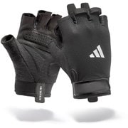 adidas エッセンシャルトレーニンググローブ ホワイト S