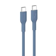 USB-C to USB-C ケーブル 60W 2m ブルー CAB023FQ2MBL