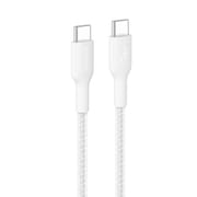 USB-C to USB-C 編組ケーブル 240W 1m ホワイト CAB025FQ1MWH