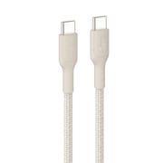 USB-C to USB-C 編組ケーブル 240W 2m サンド CAB025FQ2MSD