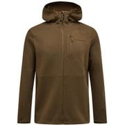 トレイルポーラテックパワーグリッドジップフード メンズ カットソー MEADOW MOSS（070） Lサイズ G80169070