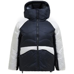 ヘリウムDiamond Fuseダウンフードウィメンズ レディース ダウンウェア BLACK/ANTARCTICA(020) Sサイズ G80435