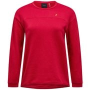 トレイルポーラテックパワーグリッドクルー レディース カットソー TECH BURGUNDY（050） XSサイズ G79810050