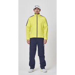 レインスーツ イエローネイビ LLサイズ SMR5001