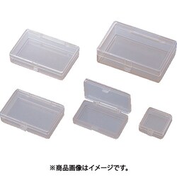 AS ヒンジ付角型ケース（帯電防止）H-5N型（10個入） 1-9407-25