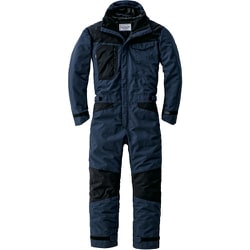 防寒つなぎ服-001-ネイビーブルー-LLサイズ 23030-001-LL