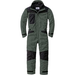 防寒つなぎ服-013-アーミーグリーン-LLサイズ 23030-013-LL