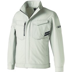 長袖ジャンパー シルバー 3L 256801-40-3L