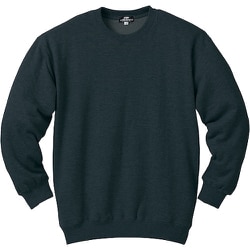 長袖トレーナー ブラック L 25708-49-L