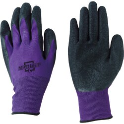 川西 マッドグリップ パープル LLサイズ 10双入り 2638PLL