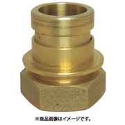 黄銅製 町野式媒介金具 E105 町野オス×ガスネジメス（PTネジ） 36E025B