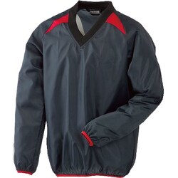 川西 Vネックヤッケ レッド LLサイズ 4242R-LL