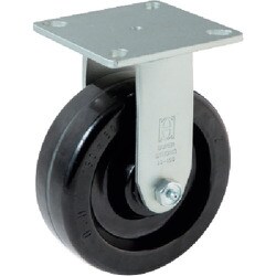 44番キャスター 固定車 プラスカイト車輪付 Φ150mm 44PK-150