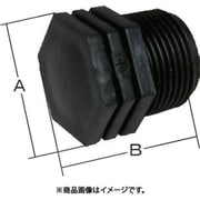樹脂（PP）製 配管継手 プラグ 49PLG08P