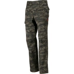 6794 T/C迷彩ストレッチカーゴ グリーン LL 6794-56-LL