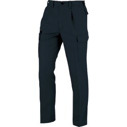 コーコス ワンタックカーゴパンツ（脇シャーリング）ブラック 4Lサイズ A-8076-13-4L