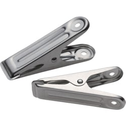 VELOS クリアケースパック アルミ角型ピンチ・大 54mm 6個 ACS-546