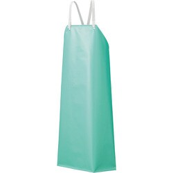 ウレタンシームレスエプロン 胸 グリーン Lサイズ AF-5300