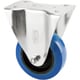 プレート式キャスター（タイヤ痕レスタイプ）Φ100 固定式 AK-100
