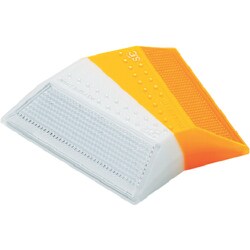 積水 縁石鋲 ナイトリバーEX CR30W25ーWYーWY 本体白黄角度付き両面反射タイプ 白黄両面反射タイプ CR30W25-WY-WY