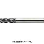 4枚刃不等分割不等リード高能率ラジアスエンドミル 外径5×コーナー半径R0.4×刃長12.5×全長60 CXERS4050-04-125
