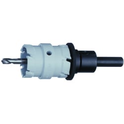 ハウスB.M ドッチーモ超硬ホルソー(ストレートタイプフルセット)両刃仕様 刃径4mm DH-4