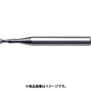 DLCCOAT2枚刃銅電極加工用ロングネックスクエアEM 外径2×有効長8×刃長3×首径1.98 DLCLS2020-080