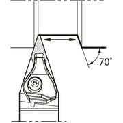 外径・倣い加工用クーラントホルダ DVVN-JCT DVVNN2525M-16JCT