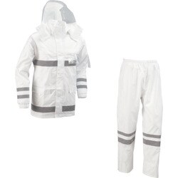 安全レイン ホワイト 6Lサイズ FS-6000