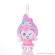 SONIC&FRIENDS Sanrio characters ボールチェーンマスコット エミー×マイメロディ