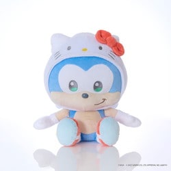 SONIC＆FRIENDS Sanrio characters ぬいぐるみ M ソニック×ハローキティ